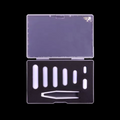 Boîte à barreaux aimantés en PTFE – 7 barreaux + pince